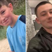 Corey Mavin, 15, and Connor Lapworth, 18, were killed in a crash days before Christmas.