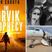 Pilot Dean Corbyn's first novel