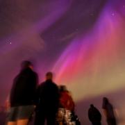 The Northern Lights at Whitley Bay