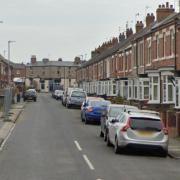 Police carried out the raid on Bowman Street in Darlington