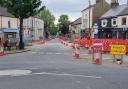 Norton high street has reopened following more than a month of roadworks Credit: MICHAEL ROBINSON