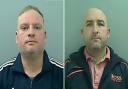 Kevin Stevenson and James Joyce have been jailed for 24 years between them.