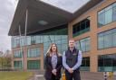 Jason Lovell, director at Build Secure and Sarah Downs, recruitment officer at Foster Care Associates North East