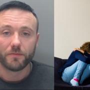 Danny Oxley has been jailed after he attacked his partner in her Darlington flat