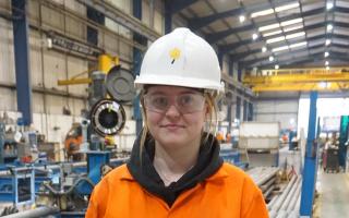Paralloy apprentice Sophie Robins