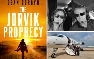 Pilot Dean Corbyn's first novel