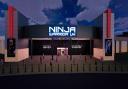 CGI of how the new Ninja Warrior attraction will look at Teesside Park.