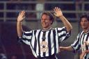 John Beresford scored his first goal from open play for Newcastle United against Manchester City at St James's Park, Newcastle, in the FA Cup 5th Round on February 19,1995