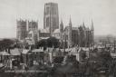 An Edwardian postcard of Durham cathedral