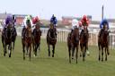 The Lir Jet and Silvestre De Sousa (white cap) winning The British Stallion Studs EBF Novices Auction Stakes at Yarmouth 