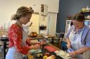 Elizabeth Fawcett’s cookery school in Hawes 
