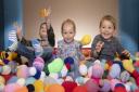 Little Learners Nursery at Scorton gives a good home to the knitted lightbulbs
