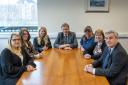 BHP Law’s Commercial and Agricultural Property team. Left to right: Chelsea Monger, Liz Smith, Natalie Bell, Peter Blackett, Sharon Tideswell, Jay Fry and Ian Barker. Picture: Chris Barron