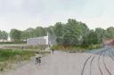 A proposed view of the new collection building at Locomotion in Shildon. Picture: AOC Architecture with J&L Gibbons.