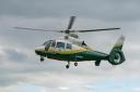 One rushed to hospital as air ambulance lands on farm
