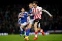 Jack Clarke tries to break clear during Sunderland's defeat at Ipswich