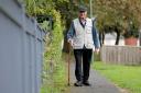 RAF veteran Donald Elsom is walking 95 laps of his local school field to raise money for charity ahead of his 95th birthday.