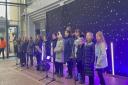 Youngsters perform original song for towns 75th anniversary celebrations