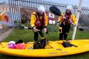 Adults rescued by Hartlepool RNLI after their kayak capsized
