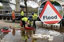 Flood warnings have been put in place by the Environment Agency across the North East as Storm Kathleen continues Credit: NNP