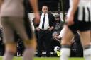 Tottenham boss Ange Postecoglou watches on at Newcastle