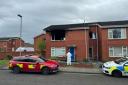 Fire at property on Queens Avenue, Thornaby Credit: TERRY BLACKBURN