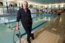 Cllr James Rowlandson picture at Peterlee Leisure Centre’s pool following works to the pool’s plant room