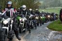 RALLY: Motorcyclists on the fundraising rally from Hartlepool to Harrogate