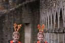 RUN: Twins, Joshua and Thomas Wraith will be doing a charity run around Auckland Castle ending at the Deer Park to raise funds for SSI appeal  Picture: SARAH CALDECOTT