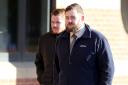David Shepherd, right, and David Theaker at Teesside Crown Court. Picture: CHRIS BOOTH