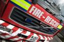 Firefighters were called to the property in Hurdis Road, Bishopstone