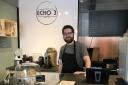 COFFEE: Kris Eland and partner Helen Sullivan have opened Echo 3