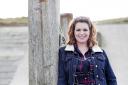 Actor Joanna Andrews on the beach in her home town of Redcar  Picture: Stuart Boulton