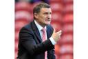 AMBITIOUS: Tony Mowbray wants to take Boro back to the Premier League and keep them there.