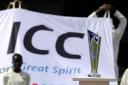 The ICC World Cup Trophy