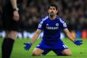 GLOVE AFFAIR: Chelsea's Diego Costa