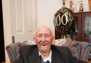 Fred Willans Dunkirk veteran from Darlington is celebrating his 100th birthday Picture: SARAH CALDECOTT.