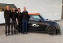 North Yorkshire driver Max Coates (right) will be driving for the Elite Motorsport team in this year's Mini Challenge series