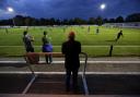 Spectators watch from the sidelines during Northallerton Town's FA Cup game with Billingham Town (Picture: Chris Booth)