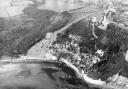 Runswick Bay seen from the air in April 1977
