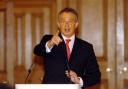 Prime Minister Tony Blair hosts a press conference inside the State Dining Room, 2005

Picture: Andrew Stuart / PA