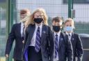 Pupils will have to wear masks when they return to school Picture: PA