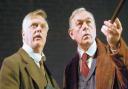 ON STAGE: Peter Egan and Philip Franks, as Holmes and Watson