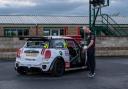 Mac Coates is gearing up to race at his local track Croft Circuit in the 2021 MINI Challenge.