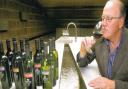 LABOUR OF LOVE: Wine expert Simon Wrightson at his tasting lab at Wrightson and Company, Colburn