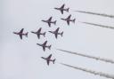 The Red Arrows at the last Teesside Airshow Picture: THE NORTHERN ECHO