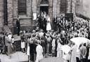 ANNIVERSARY: A wedding at Marske Methodist church in 1960