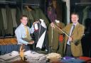 Tailor talk: business partners Stephen Ranaghan and David Pipes