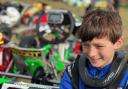 Kart racer Thomas Potter is to be the face of an online anti-bullying campaign in motor racing. Picture: DAVID POTTER