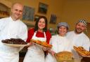 Baking gods: From left, Chris Gibson, Sarah Sawyer, Marzia Alouiso and Dave Baker
